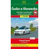 Mapa Česko a Slovensko 1:500 000