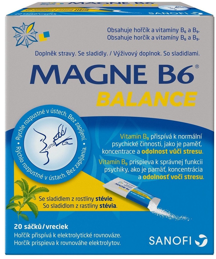 Magne B6 Balance B9 powd. stick 20 od 6,01 € - Heureka.sk