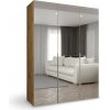 Skriňa Alicante 3 150x202x50 - dub artisan