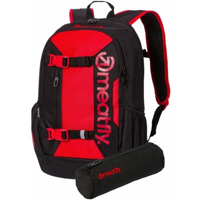 Meatfly Basejumper Red/Black 22 l