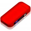 Elektrický zapaľovač s USB nabíjaním TO 25707 Červená