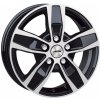 AUTEC Quantro 6x15 5x118 ET60 black polished