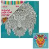 Maľovanie na plátno - Sova Múdrosti 30 x 30 cm