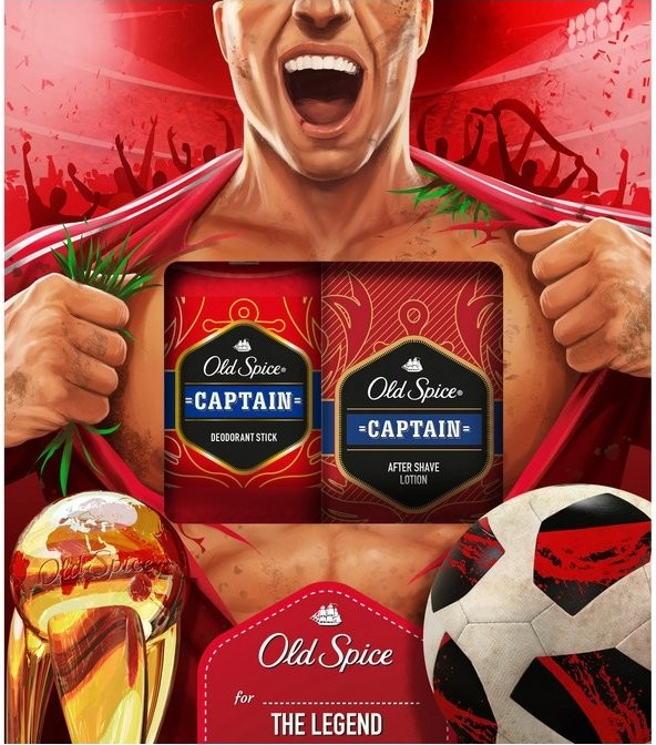 Old Sice Captain deostick 50 ml + voda po holení 100 ml darčeková sada