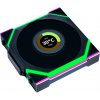 Lian Li UNI FAN SL Wireless LCD 120 Reverse Blade Potaov skria 12 cm ierna 3 ks