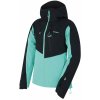 Dámska lyžiarska bunda Husky Mistral L black blue/turquoise, L