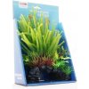 Yusee zelené rostliny na skále 18x9x30 cm