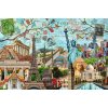 RAVENSBURGER Puzzle Velkoměsta - koláž 5000 dílků