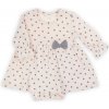 Dojčenské šatôčky-body s dlhým rukávom Nicol Sara
