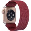 AppleKing nylonový navliekací remienok pre Apple Watch 42mm / 41mm / 40mm / 38mm - vínový - možnosť vrátiť tovar ZADARMO do 30tich dní