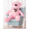 Majlo Toys Plyšový medveď Kvído 160 cm ružový