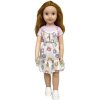 Bábika chodiaca kvetinkové šaty 70cm