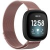 PROTEMIO 53395 MILANESE Kovový remienok Fitbit Versa 3 / Fitbit Sense ružový
