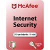 McAfee Internet Security 10 lic. 12 mes.