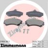Sada brzdových platničiek kotúčovej brzdy ZIMMERMANN 21920.155.1