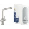 Grohe Blue Home - Drezová batéria s chladiacim zariadením a filtráciou, supersteel 31454DC1