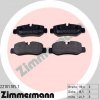 Sada brzdových platničiek kotúčovej brzdy ZIMMERMANN 22101.185.1