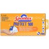 Spontex Protect 100 Jednorazové, hypoalergénne, bez púdru, vinyl, veľkosť L, balenie 100 ks