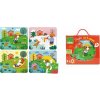 Vilac Drevené puzzle 4 ročné obdobia