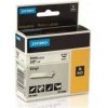páska DYMO 18443 PROFI D1 RHINO Black On White Vinyl Tape (9mm)
