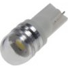 LED autožiarovka 12V / T10 / W5W - biela 1xSMD LED (2ks)