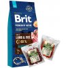 BRIT Premium By Nature Sensitive Lamb 15kg & WILD FARM Mix príchutí 2x500g
