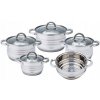 Klausberg Súprava hrncov nerezová oceľ 9 ks .