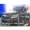 Deflektory na Chevrolet Orlando, 5-dverová (+zadné), r.v.: 2011 -