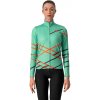 Castelli Diagonal W, Light green Veľkosť: S Zateplený dres s dlhým rukávom