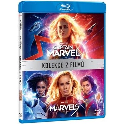 Captain Marvel + Marvels kolekce 2 filmů 2BD