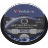 VERBATIM Blu-ray BD-R M-Disc 25 GB 4x Printable, 10-cake 43825