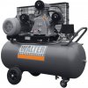WALTER Liatinový piestový kompresor WK550-4-0/100P príkon 3 kW, sací výkon 550 l/min, tlak 10 bar, vzdušník 100 l, napätie 400/50 V/Hz