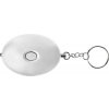 Osobný alarm s kľúčenkou, biela
