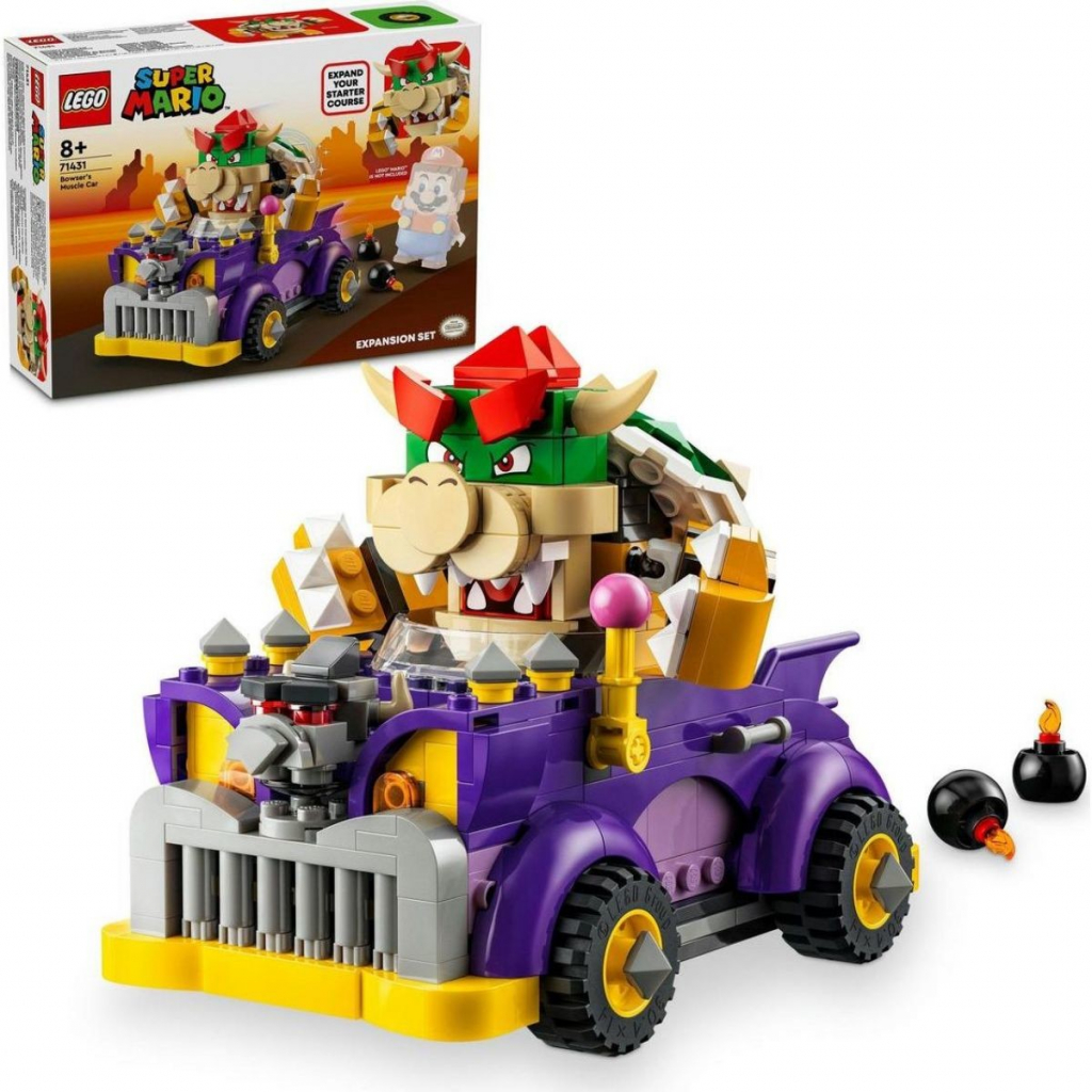 LEGO® Super Mario™ 71431 Bowserov športiak