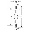 RADIUM Halogénová výbojka K12s 2080W HRI-TS D/S/ECG - 32416642
