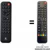 Predátor Logitech Squeezebox Touch náhradný diaľkový ovládač iného vzhľadu