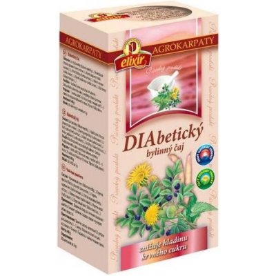 Agrokarpaty diabetický čaj 20x2g
