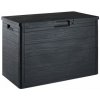 Toomax Woodys Úložný box 160 l, plastový, grafit TOOMAX Z0186R0--4100
