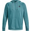 Pánska mikina Under Armour, RIVAL FLEECE 1/2ZIP HD modrá,čierna XXL