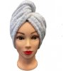 Rýchloschnúci froté Turban na vlasy biely TiaHome