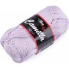 Bavlnená pletacia priadza Camilla 50 g - 1 ks 7 (8076) najsvetlejšia fialová