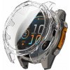 Ochranný kryt (pro Garmin Fenix 8 SOLAR, 47mm), plastový, priehľadný + sklíčko