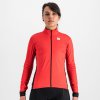 SPORTFUL Cyklistická vetruodolná bunda - NEO SOFTSHELL - červená/čierna M