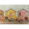 Obraz na plátne Sam Toft - Brighton Naked Bike Ride, 2 cm - 40×30 cm