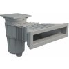 Superskimmer 17,5 l – s mosadznými zástrekmi, svetlosivý (RAL7004)