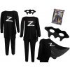 Ikonka Kostým Zorro veľkosť S 95-110cm