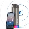 HidrateSpark – nerezová múdra fľaša, 620 ml, Bluetooth tracker, nerezová HI-006-011