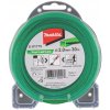 Makita E-01775 struna nylonová 2,0mm, zelená, 30m, speciální pro aku stroje