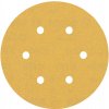 BOSCH Brúsny papier EXPERT C470 so 6 otvormi, 150 mm, zrnitosť 180, 5 ks 2608900818