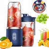 Elektrický odšťavovač, mixér a smoothie maker na ovocie, shaker, 1500 mAh